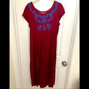 High-Low Boho Dress